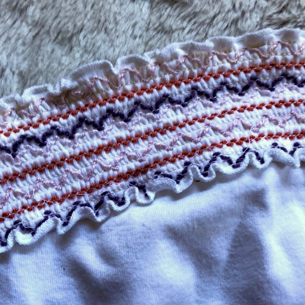 Bebe embroidered tube‎ top - Picture 2 of 5